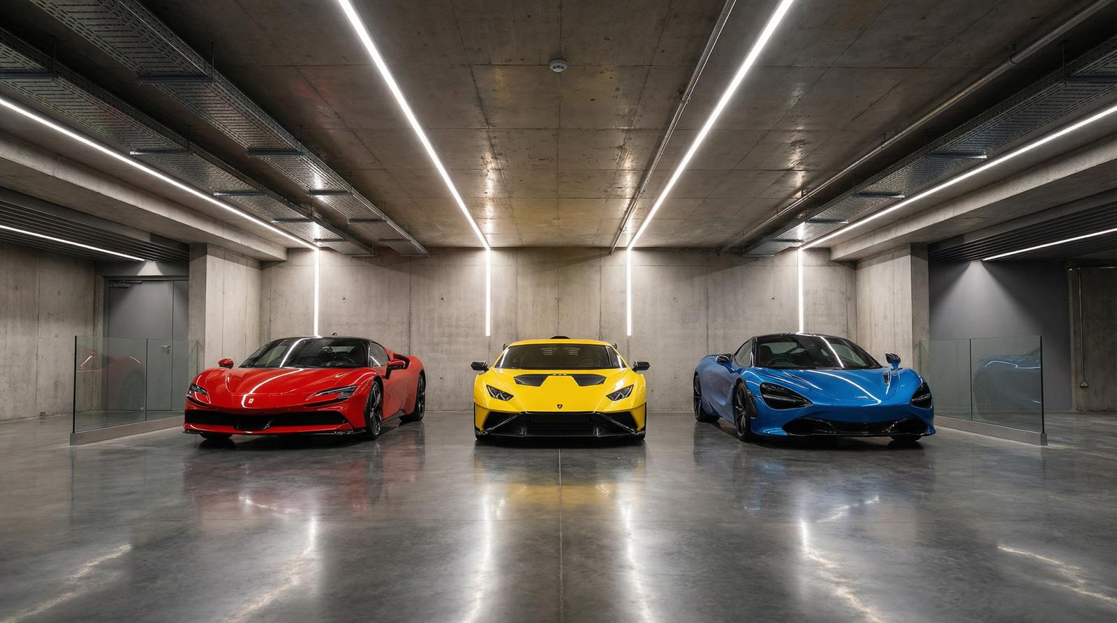 偷拍 - 三台超跑直线加速对决视频演示