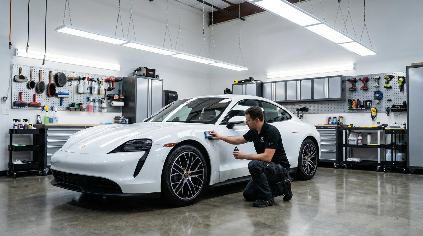 偷拍 - 陶瓷镀膜施工全流程视频教程